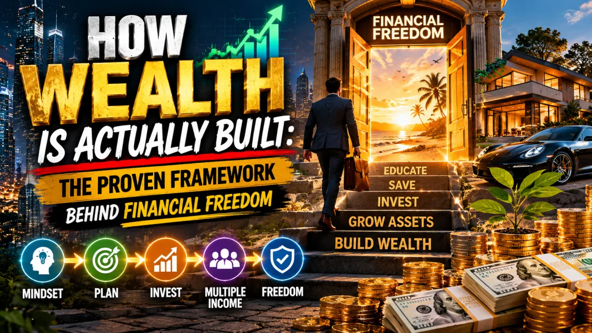 How Wealth Is Actually Built: The Proven Framework Behind Financial Freedom