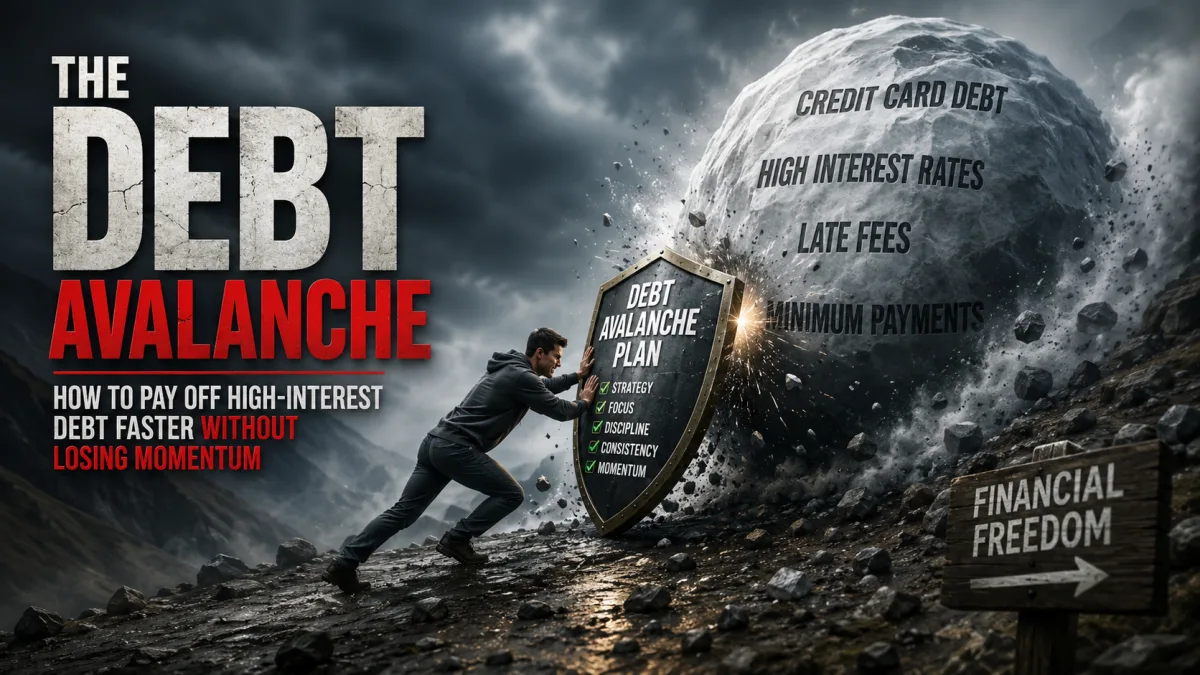 The Debt Avalanche: How to Pay Off High-Interest Debt Faster Without Losing Momentum