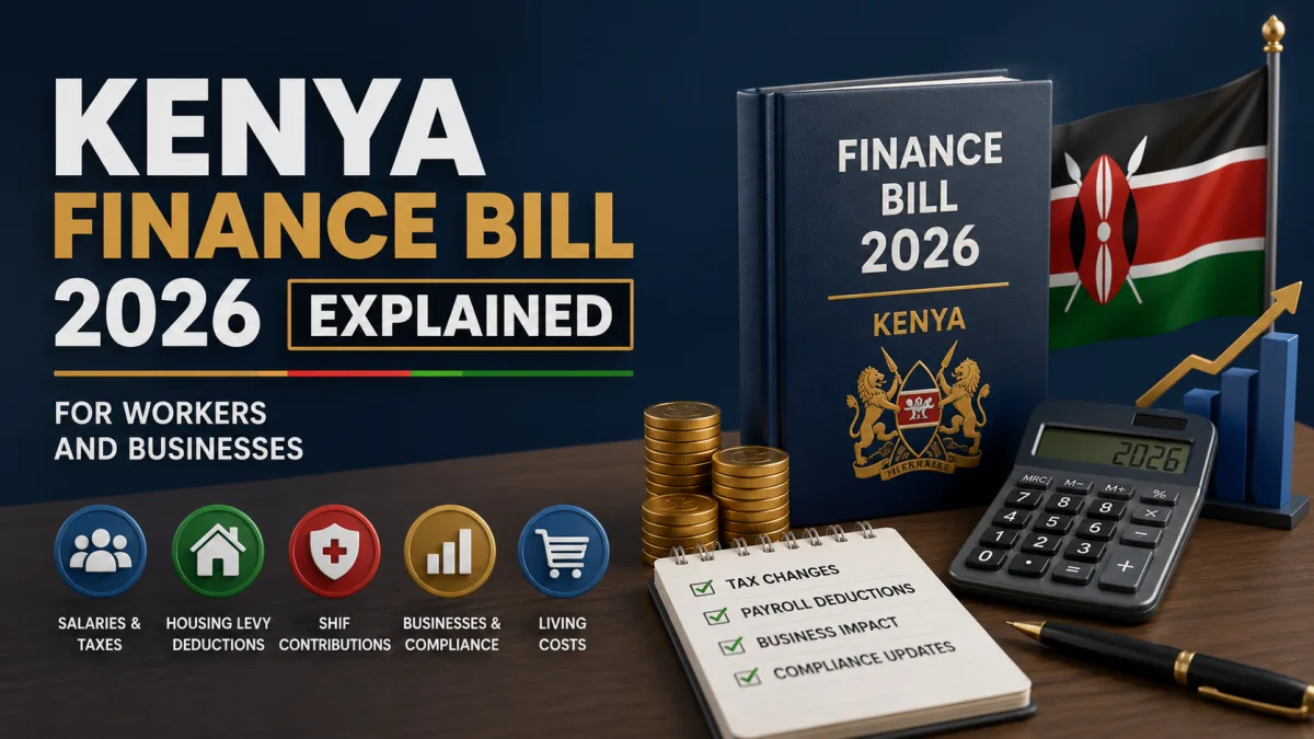 The Tax Pressure Map: What the Kenya Finance Bill 2026 Means for Households, Workers, and Businesses