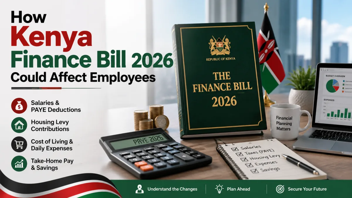 The Payslip Pressure: How Kenya’s Finance Bill 2026 Could Affect Everyday Life