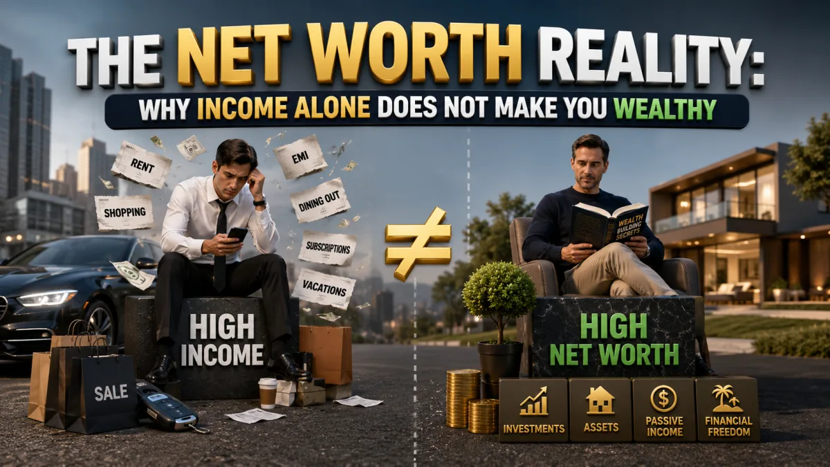 The Net Worth Reality: Why Income Alone Does Not Make You Wealthy