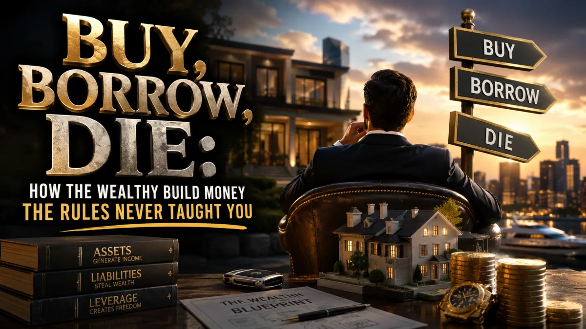 Buy, Borrow, Die: How the Wealthy Build Money the Rules Never Taught You