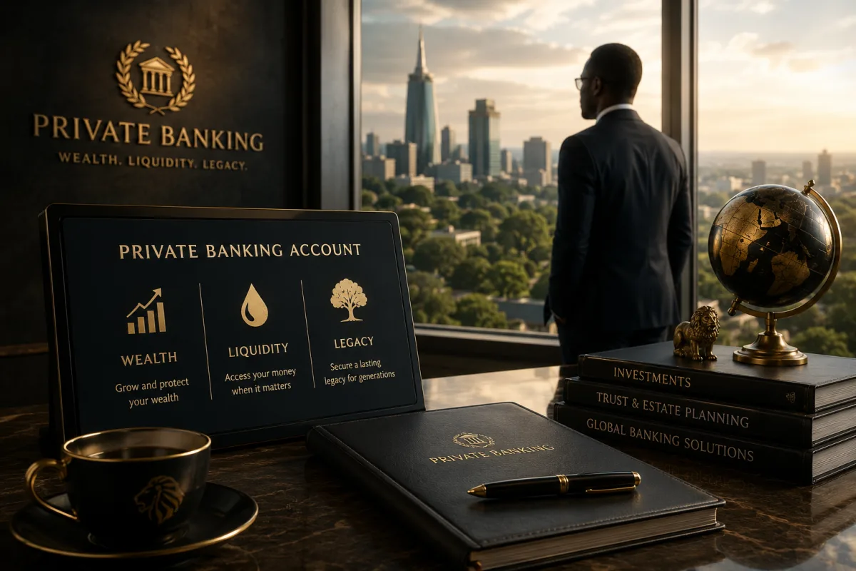 The Private Banking Account: How Affluent Kenyans Can Bank for Wealth, Liquidity and Legacy