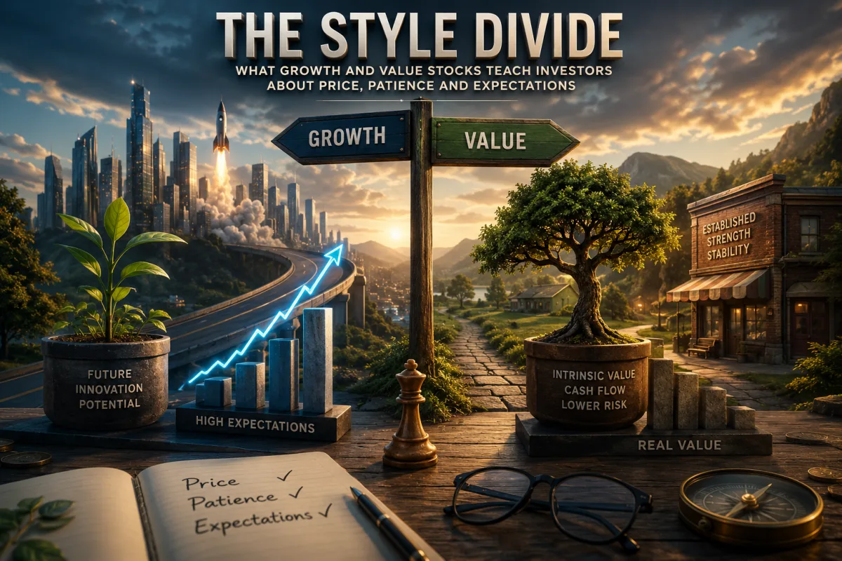 The Style Divide: What Growth and Value Stocks Teach Investors About Price, Patience and Expectations