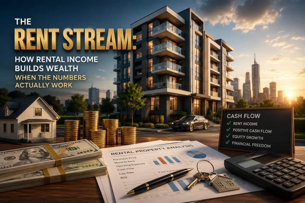 The Rent Stream: How Rental Income Builds Wealth When the Numbers Actually Work