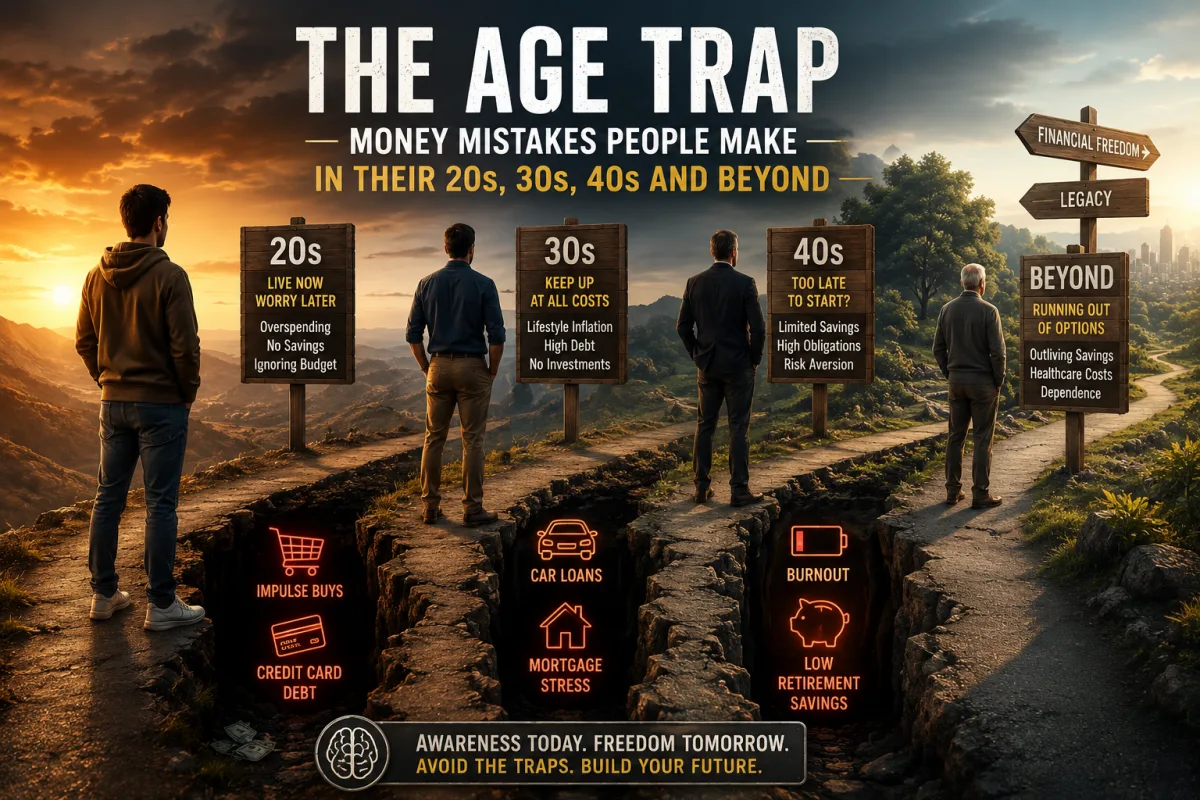 The Age Trap: Money Mistakes People Make in Their 20s, 30s, 40s and Beyond