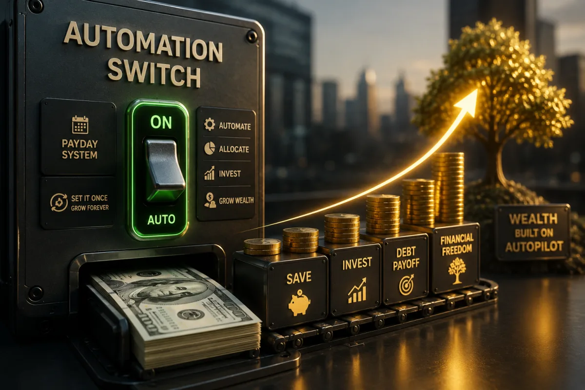The Automation Switch: How Payday Systems Build Wealth When Willpower Runs Out