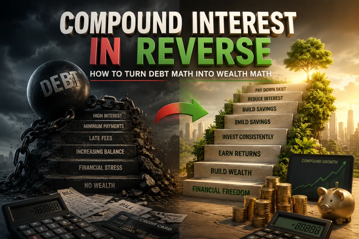 Compound Interest in Reverse: How to Turn Debt Math Into Wealth Math