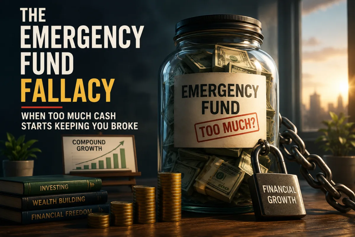 The Emergency Fund Fallacy: When Too Much Cash Starts Keeping You Broke