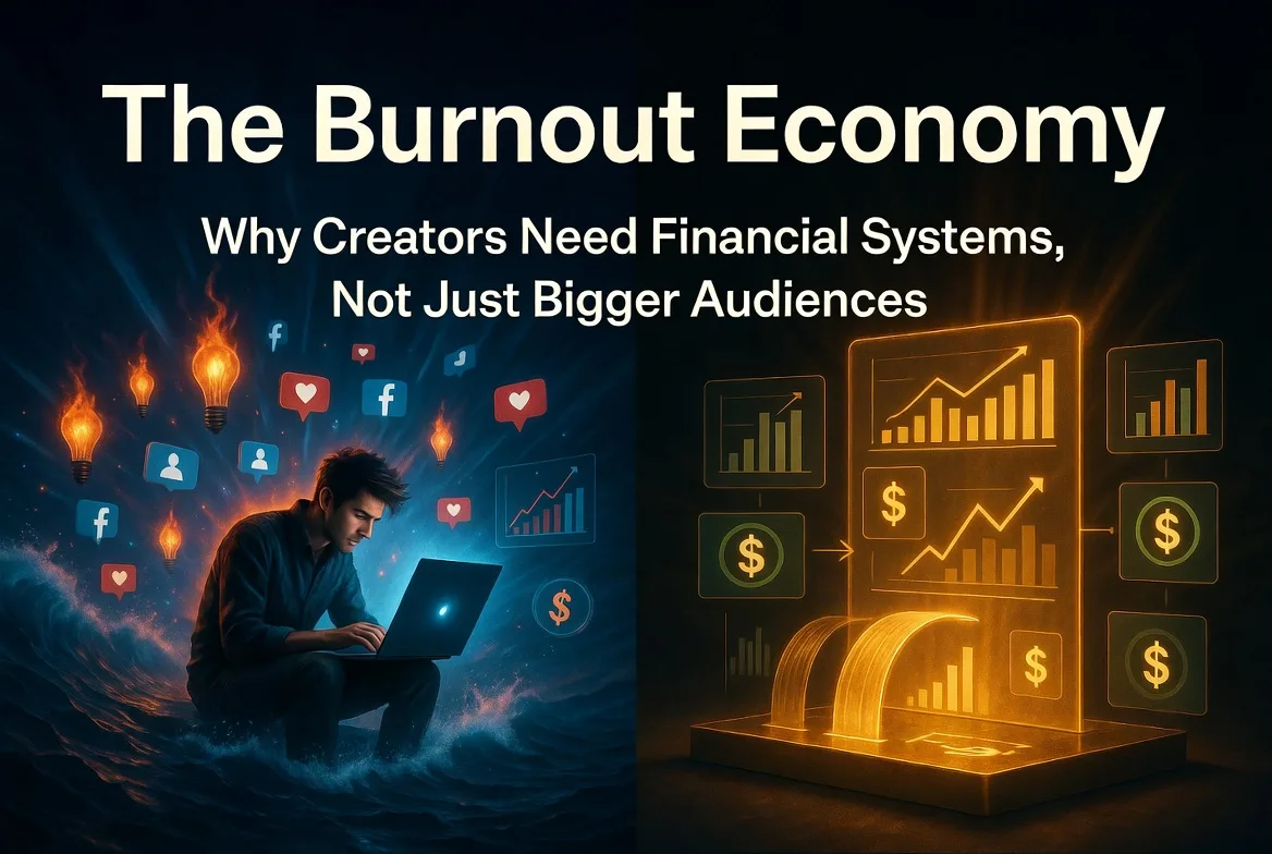 The Burnout Economy: Why Creators Need Financial Systems, Not Just Bigger Audiences