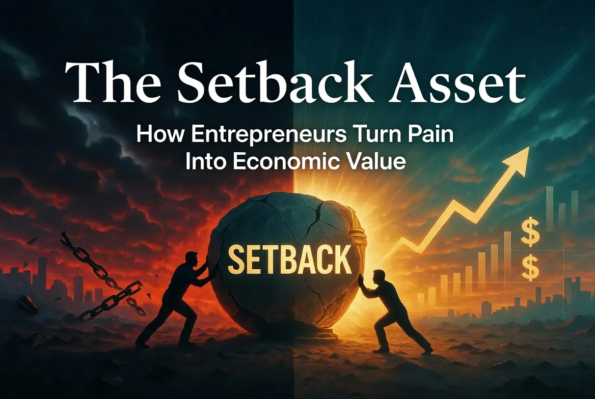 The Setback Asset: How Entrepreneurs Turn Pain Into Economic Value
