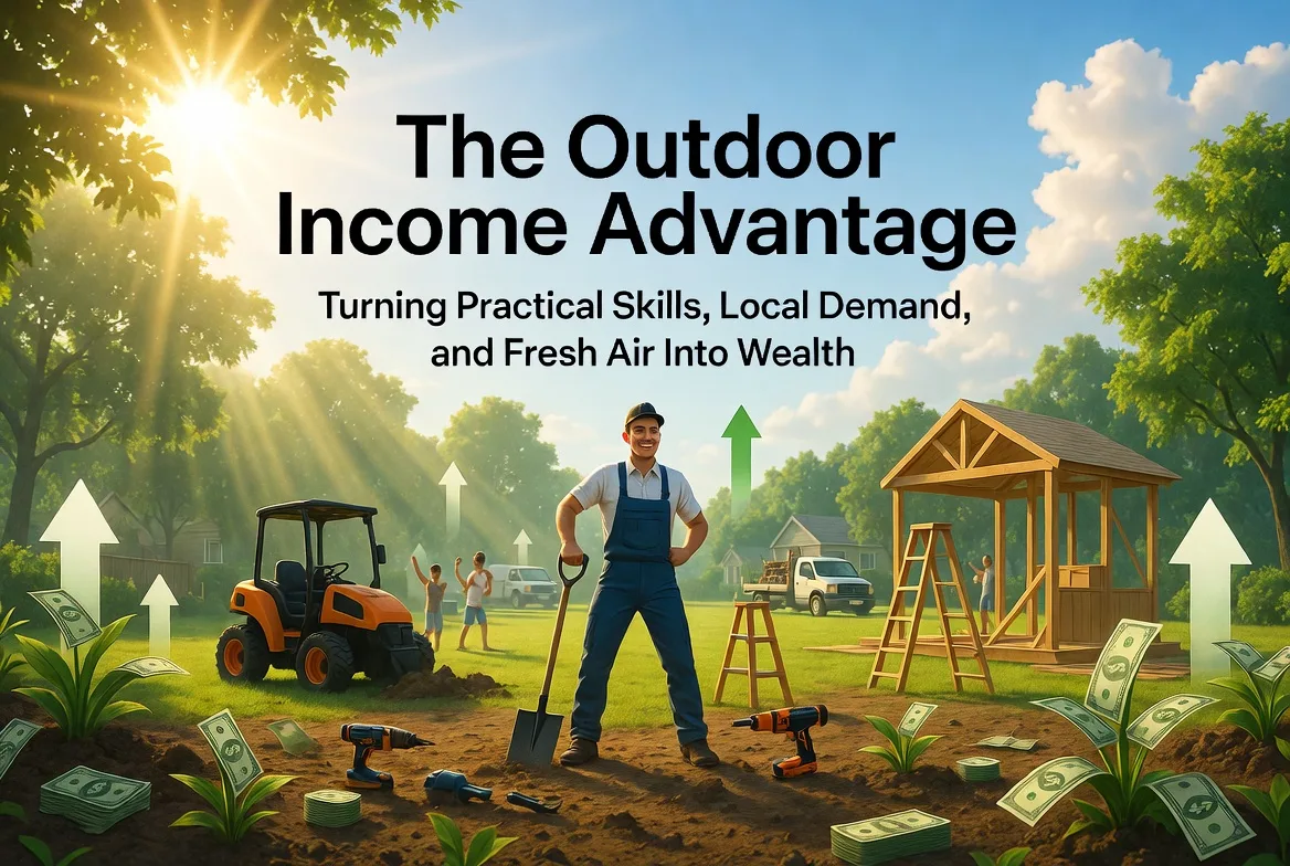 The Outdoor Income Advantage: Turning Practical Skills, Local Demand, and Fresh Air Into Wealth