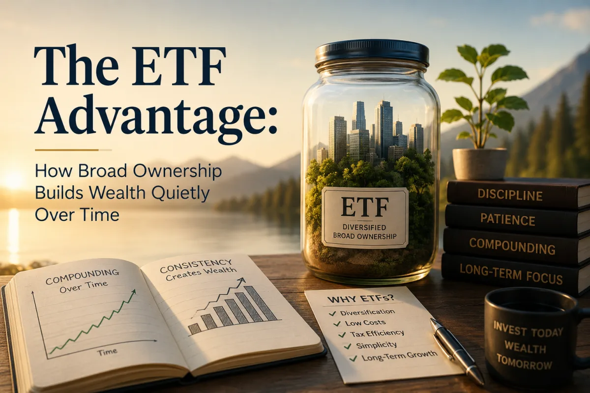 The ETF Advantage: How Broad Ownership Builds Wealth Quietly Over Time