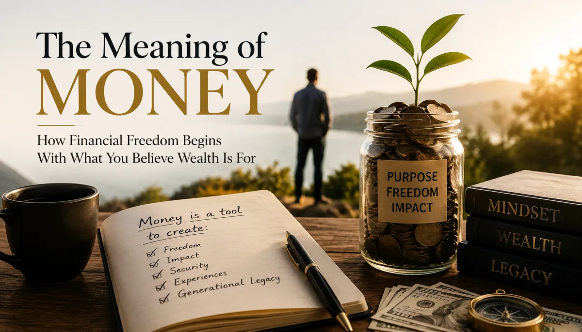The Meaning of Money: How Financial Freedom Begins With What You Believe Wealth Is For