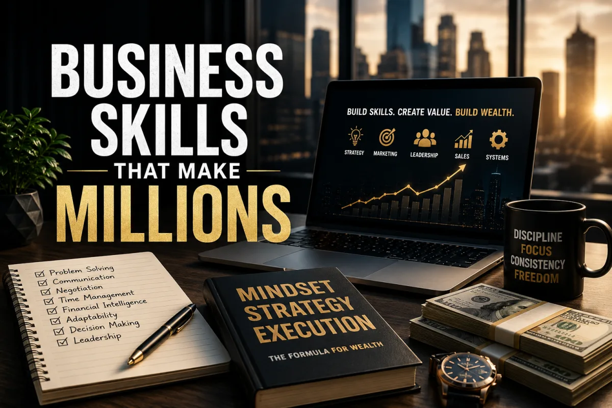 Business Skills That Make Millions