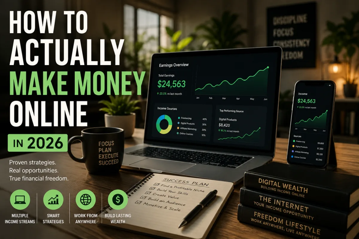 How to Actually Make Money Online in 2026