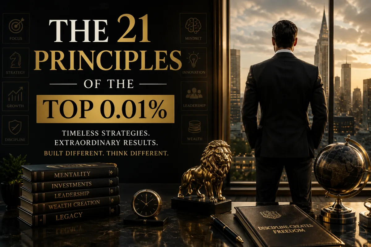 The 21 Principles of the Top 0.01%