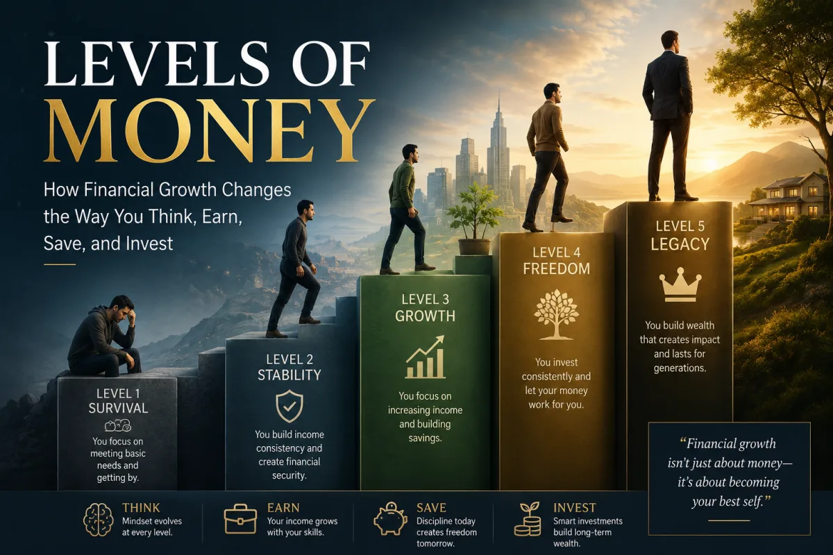 Levels of Money: How Financial Growth Changes the Way You Think, Earn, Save, and Invest