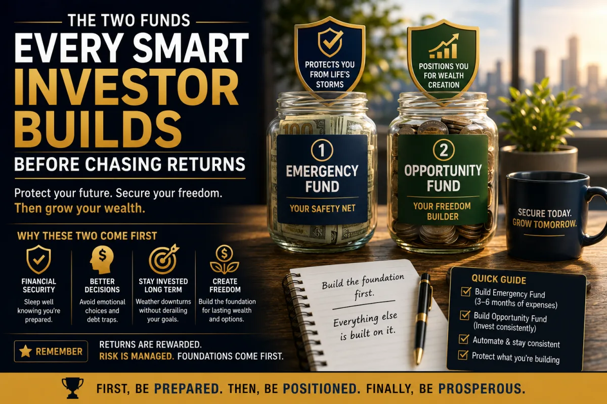 The Two Funds Every Smart Investor Builds Before Chasing Returns