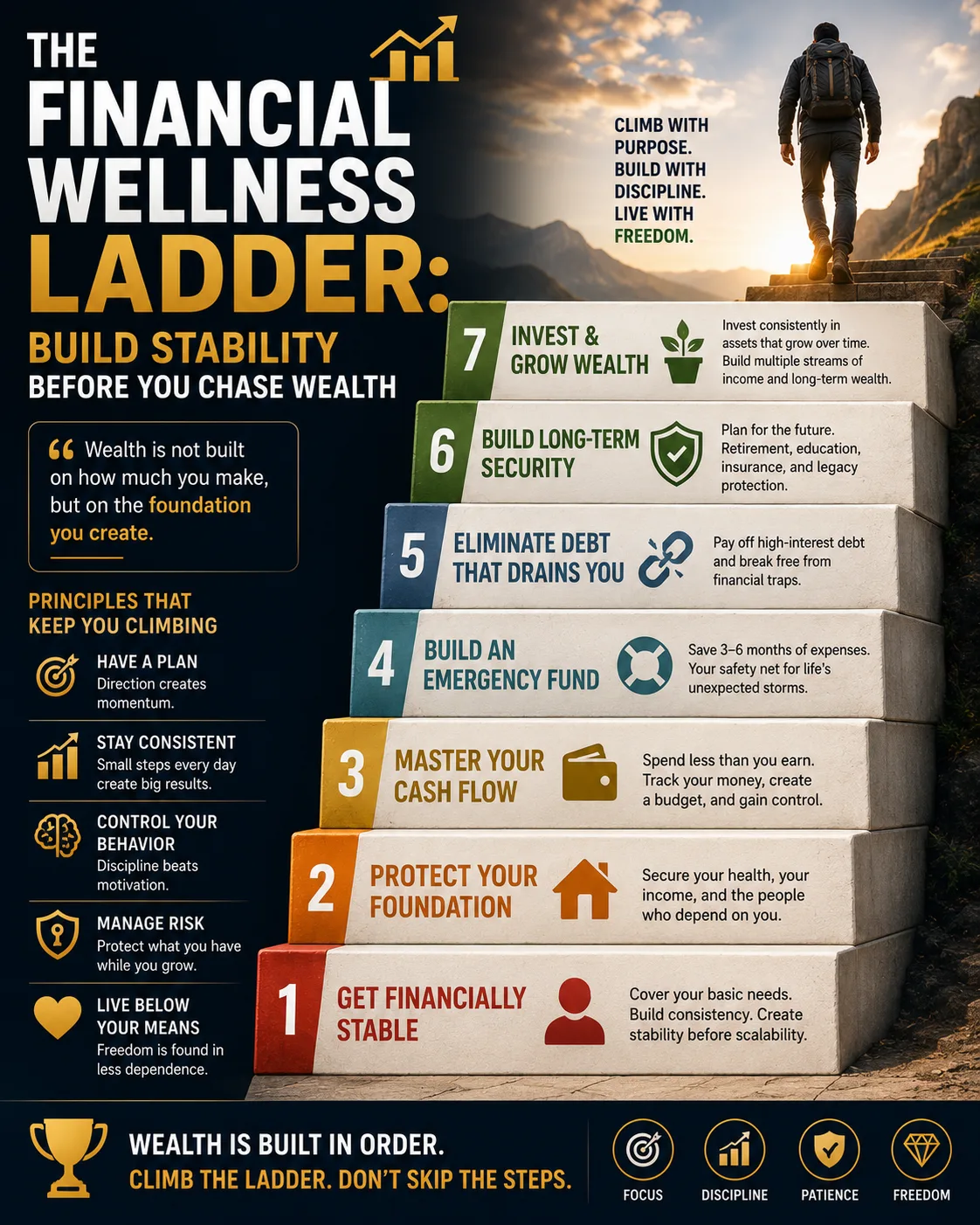 The Financial Wellness Ladder: Build Stability Before You Chase Wealth