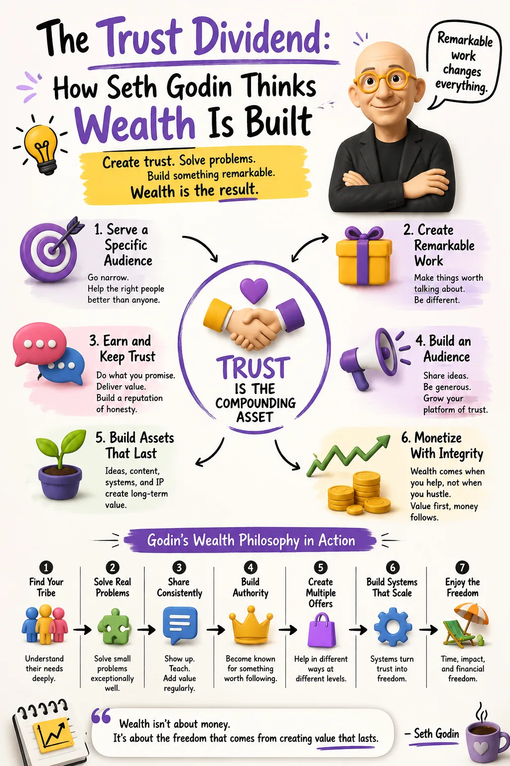 The Trust Dividend: How Seth Godin Thinks Wealth Is Built