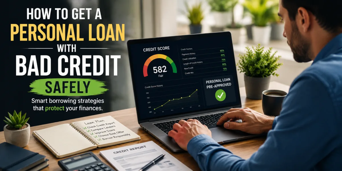 Borrowed Breathing Room: How to Get a Personal Loan with Bad Credit Without Making Your Finances Worse