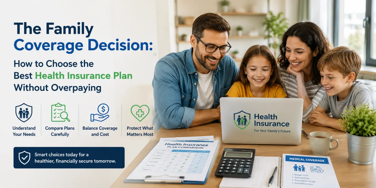 The Family Coverage Decision: How to Choose the Best Health Insurance Plan Without Overpaying