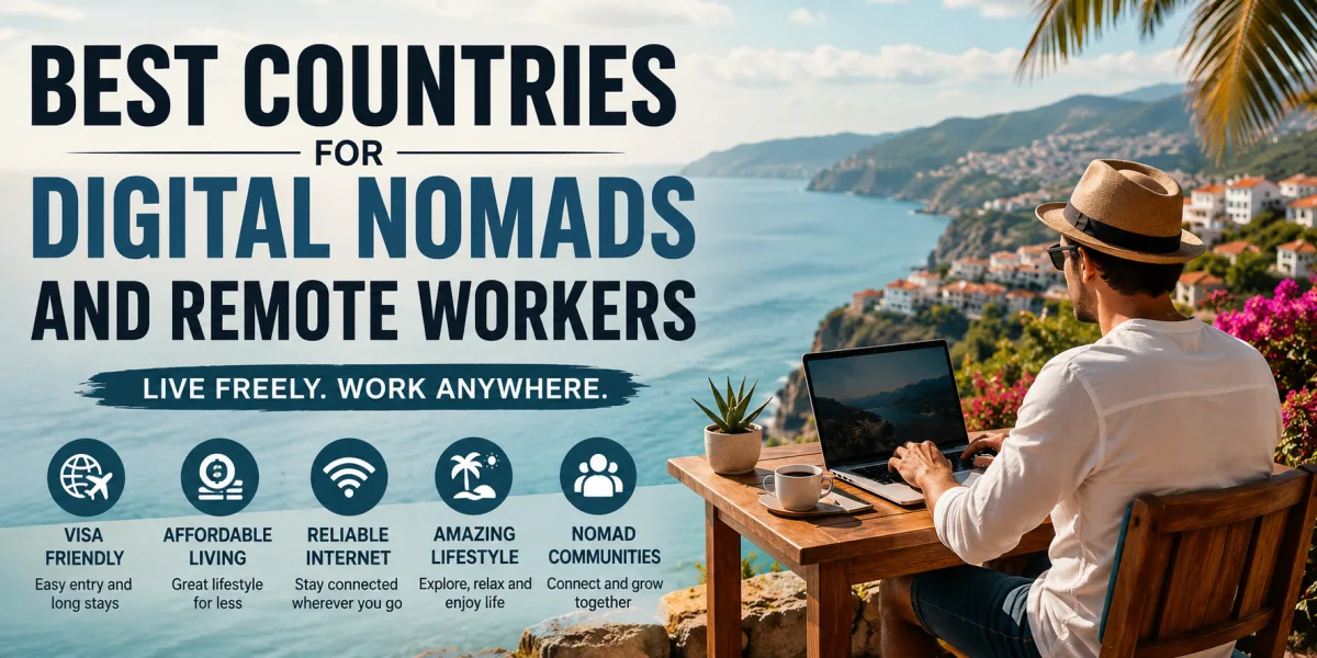 The Borderless Paycheck: Best Countries for Digital Nomads and Remote Workers