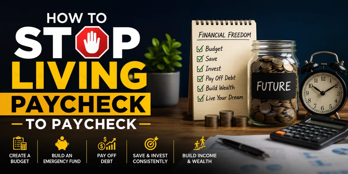 The Paycheck Gap: How to Stop Living Paycheck to Paycheck