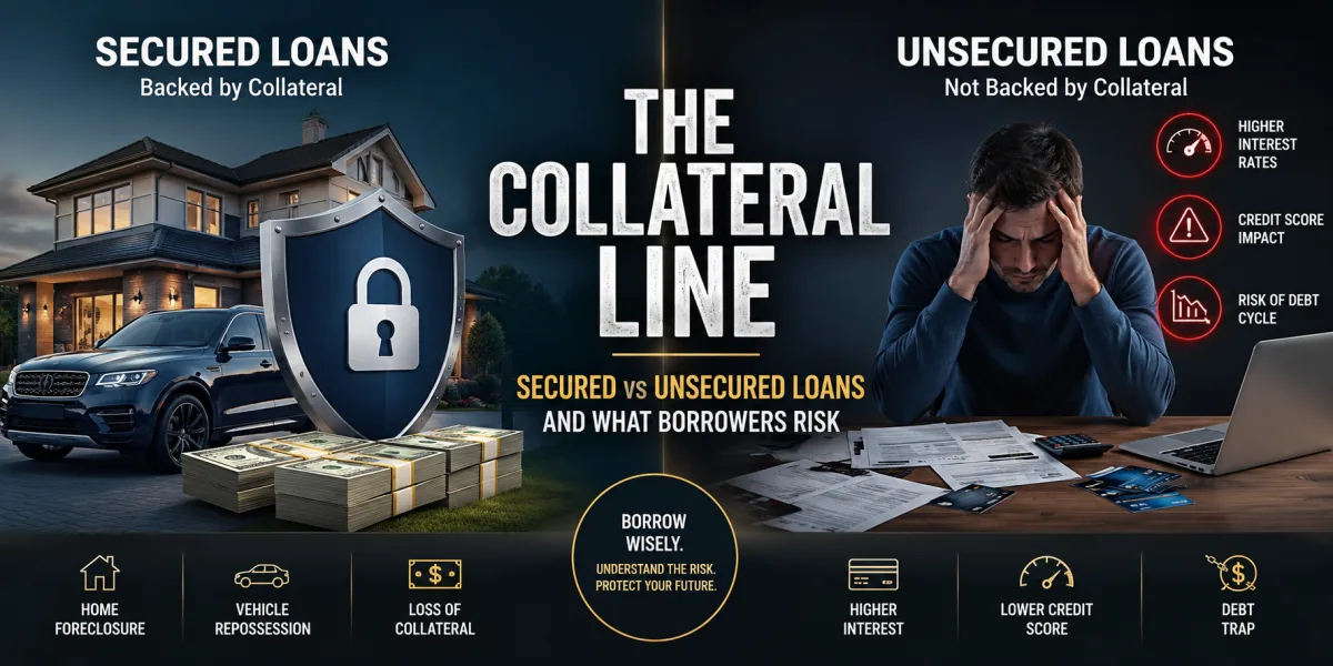 The Collateral Line: Secured vs Unsecured Loans and What Borrowers Risk