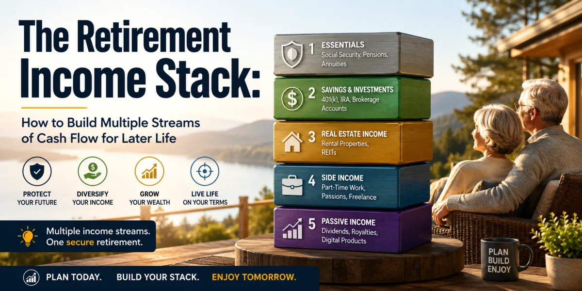 The Retirement Income Stack: How to Build Multiple Streams of Cash Flow for Later Life