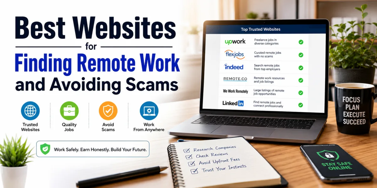 The Remote Work Marketplace: Best Websites for Finding Real Work-from-Home Jobs