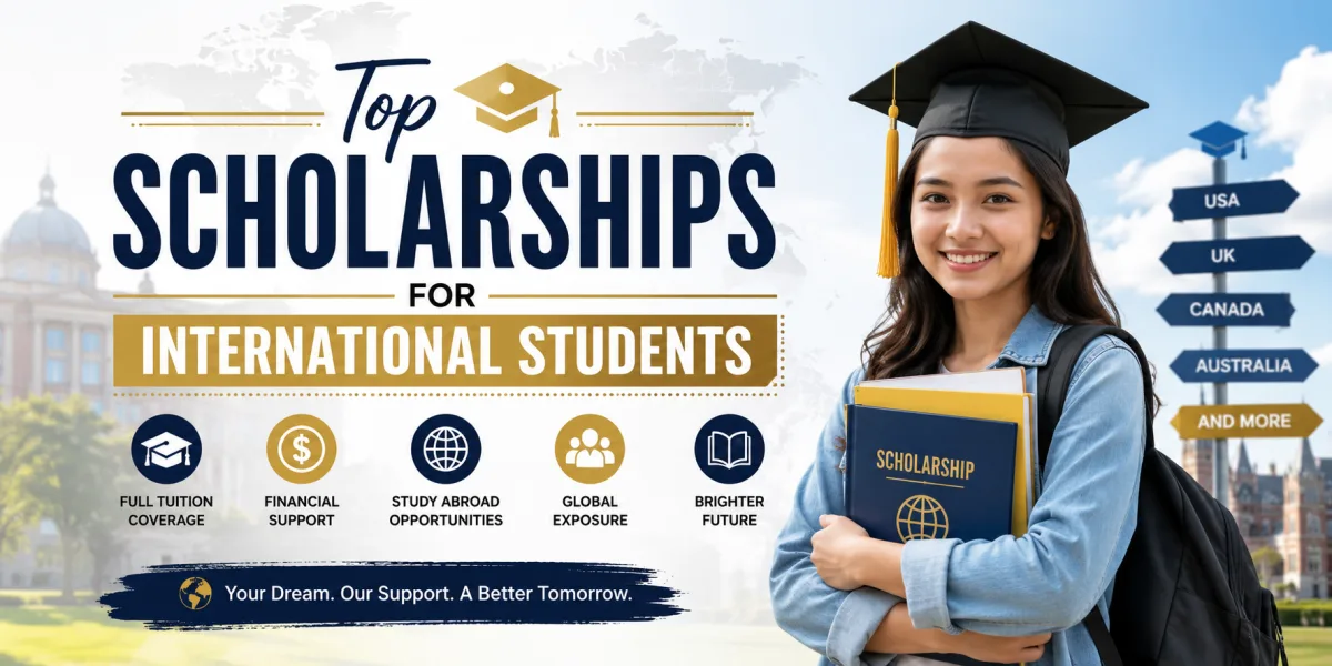 The Global Funding Ladder: Top Scholarships for International Students