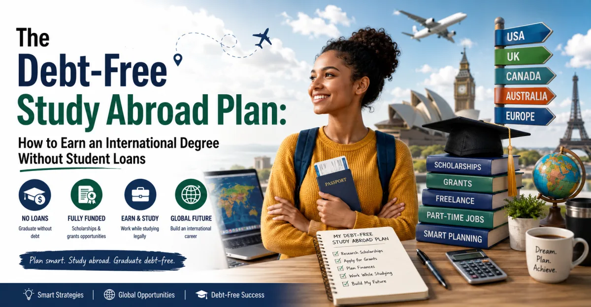 The Debt-Free Study Abroad Plan: How to Earn an International Degree Without Student Loans