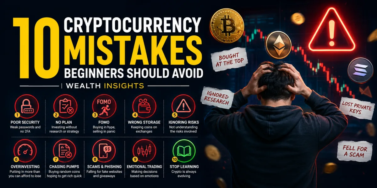The Crypto Learning Curve: 10 Beginner Mistakes That Can Turn Speculation Into Losses