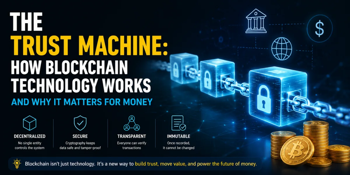 The Trust Machine: How Blockchain Technology Works and Why It Matters for Money