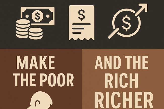 Why Debt, Taxes, and Inflation Make the Poor Poorer and the Rich Richer