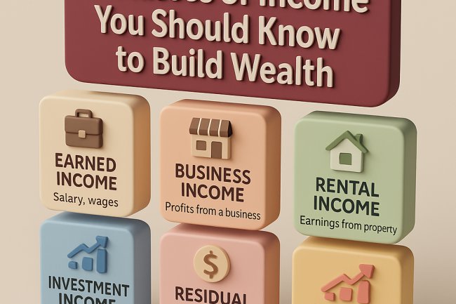 7 Classes of Income You Should Know to Build Wealth