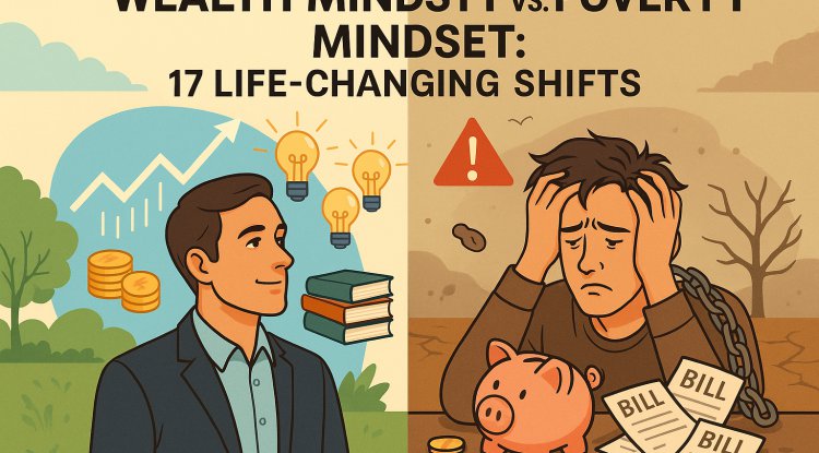 The Wealth Divide: 17 Powerful Mindset Shifts That Separate the Rich from the Poor
