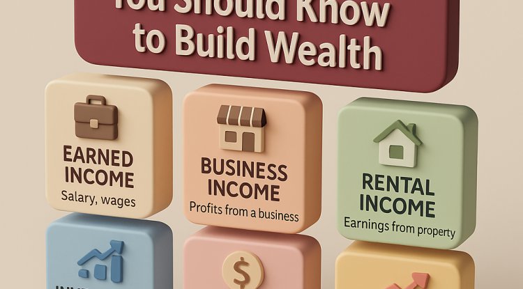 7 Classes of Income You Should Know to Build Wealth