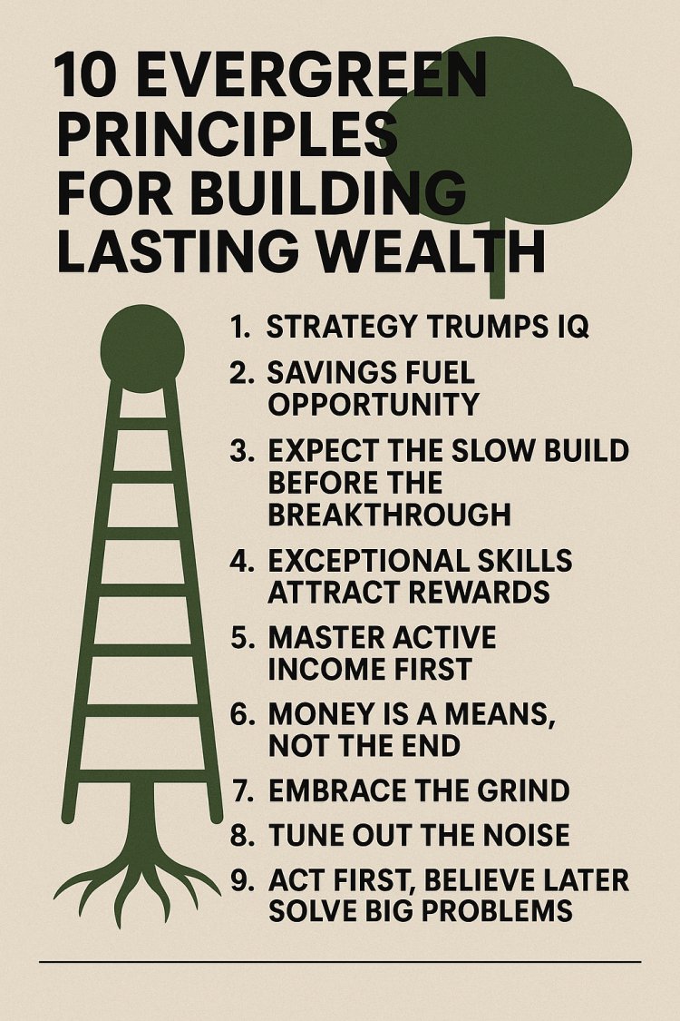 10 Evergreen Principles for Building Lasting Wealth