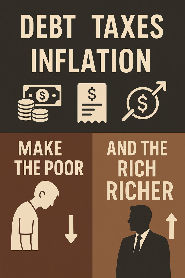 Why Debt, Taxes, and Inflation Make the Poor Poorer and the Rich Richer