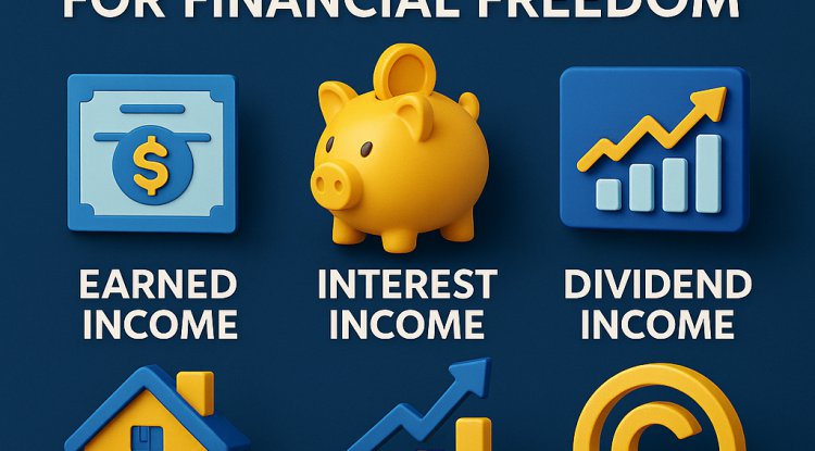 The 6 Major Streams of Income You Should Build for Financial Freedom