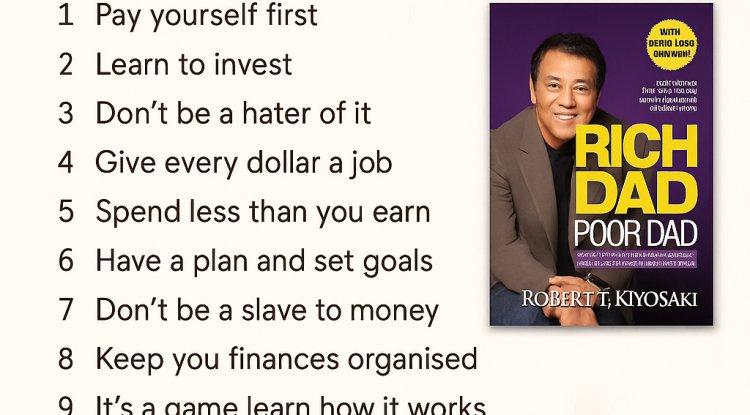 14 Powerful Money Lessons from Rich Dad Poor Dad by Robert Kiyosaki