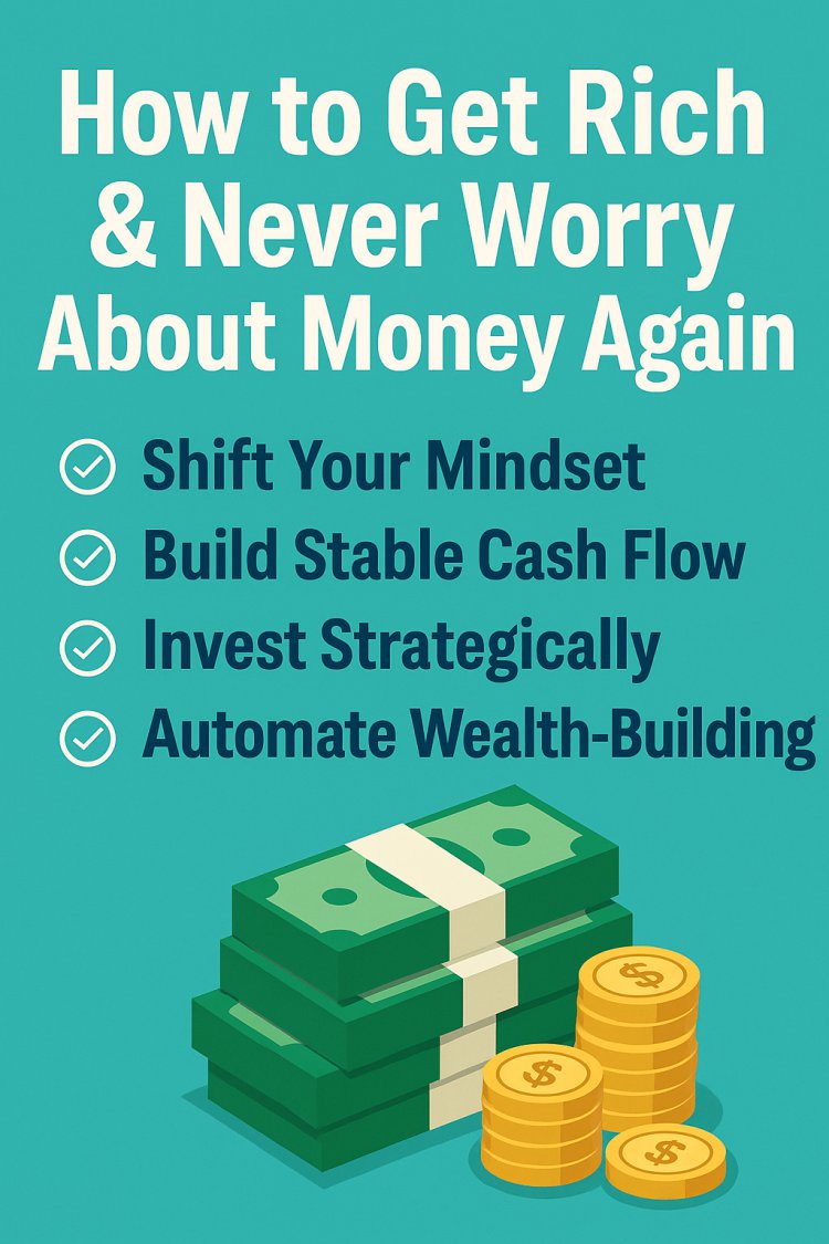 How to Get So Rich You Never Have to Worry About Money Again