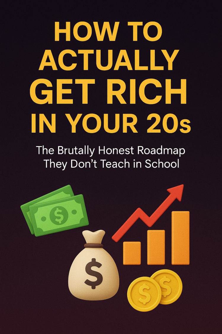 How To Actually Get Rich In Your 20s: The Brutally Honest Roadmap They Don’t Teach in School