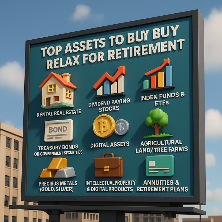 Top Assets to Buy and Relax as You Wait for Retirement
