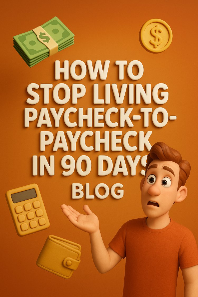 How to Stop Living Paycheck-to-Paycheck in 90 Days