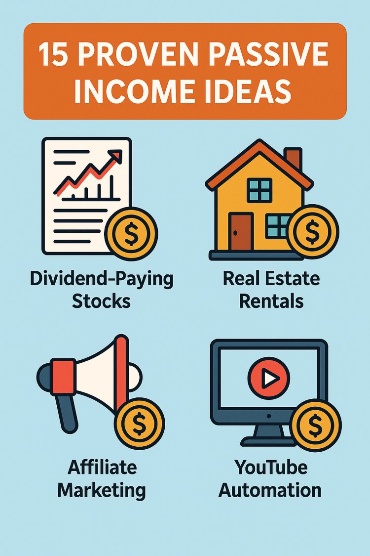 15 Proven Passive Income Ideas for 2025 and Beyond