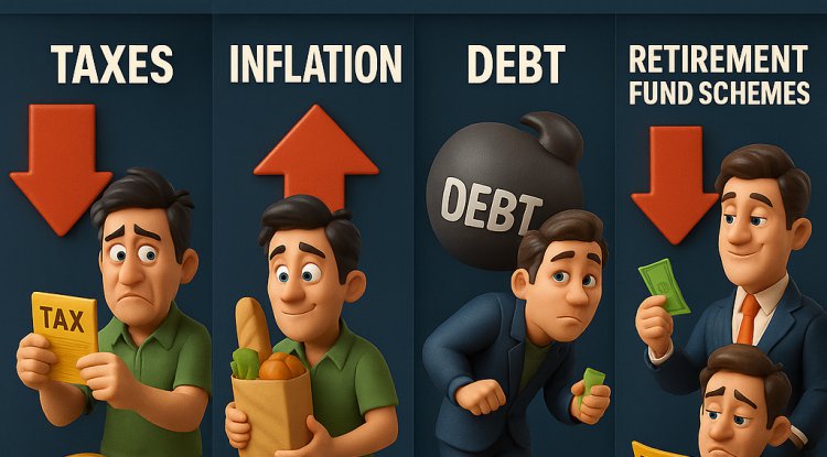 How Taxes, Inflation, Debt, and Retirement Fund Schemes Keep the Middle Class and Poor… Poorer